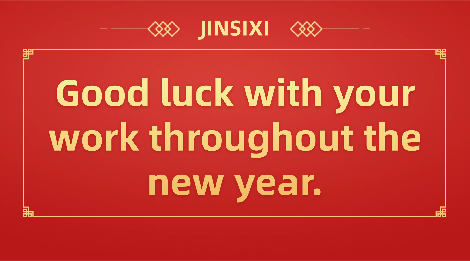 Jinsixi örömmel kezdi el a munkát, és együtt alkothat ragyogást